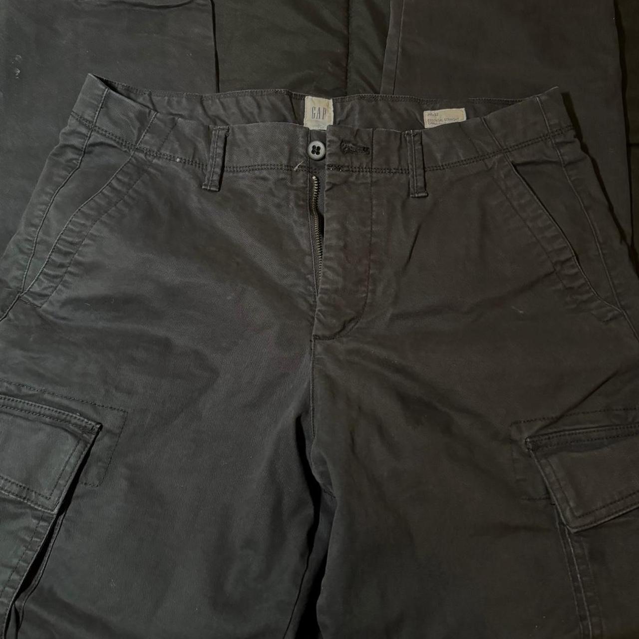 GAP Black Cargo Pants Size 32/32 Super comfy, cool... - Depop