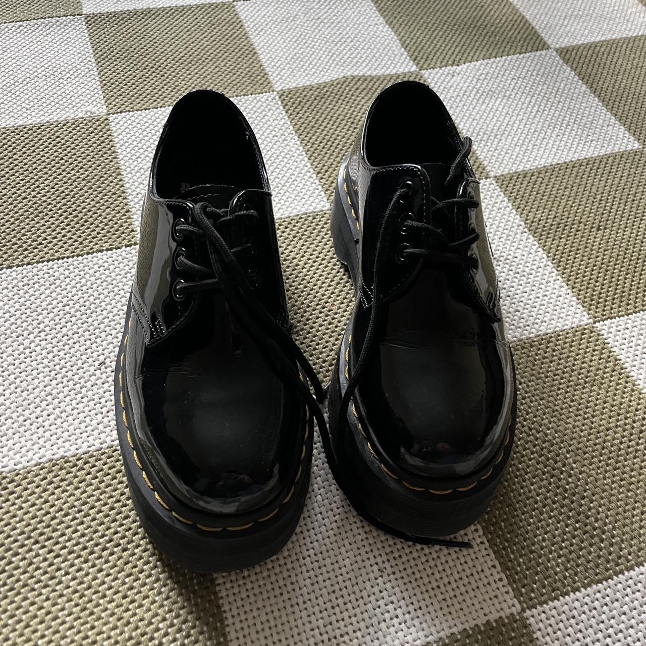 Platform Doc Marten Loafer Shoes Patent... - Depop