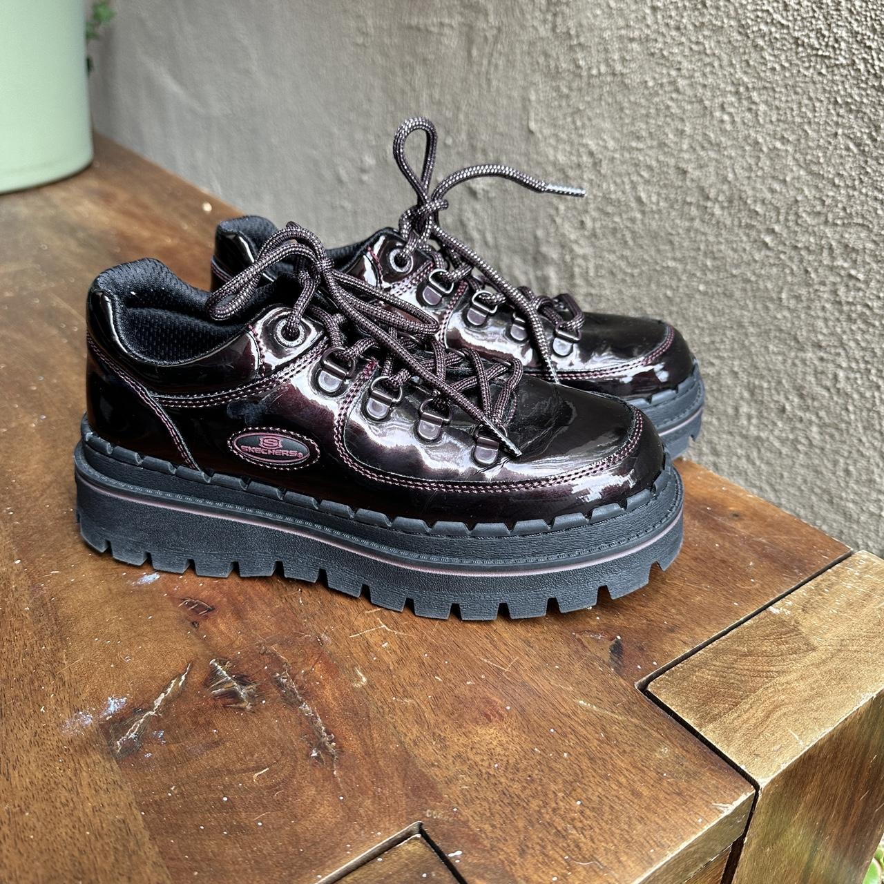 Skechers Jammers Cool Block Platform... Depop