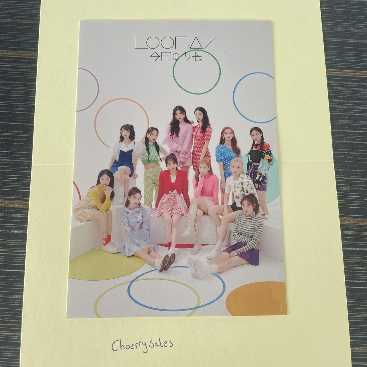 Loonas Hula Hoop official postcard #loona #kpop - Depop