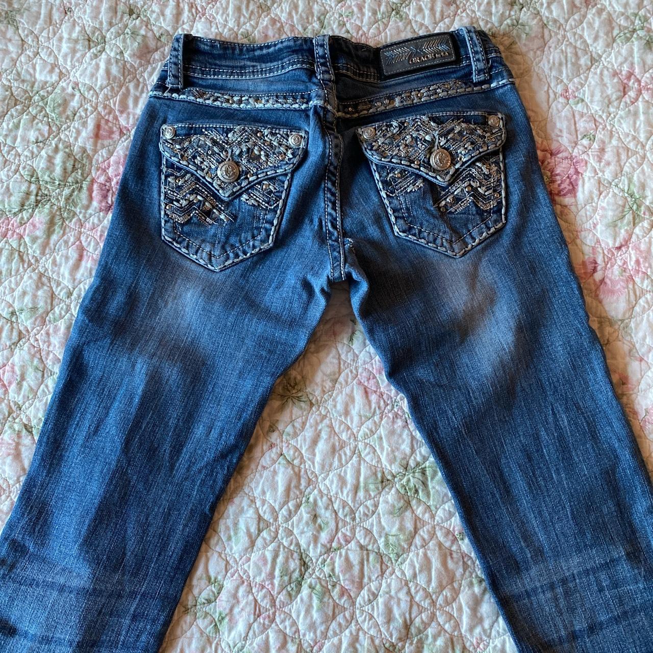 ⋆ ★ Vintage 2000s low rise jeans ⋆ ★ Size 25” ⋆ ★... - Depop