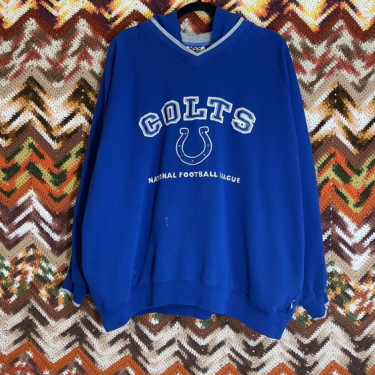 Vintage Indianapolis Colts Crewneck Sweatshirt - Depop