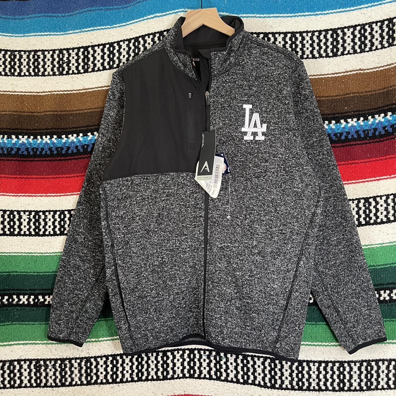 Black Dodgers Antigua Hoodie