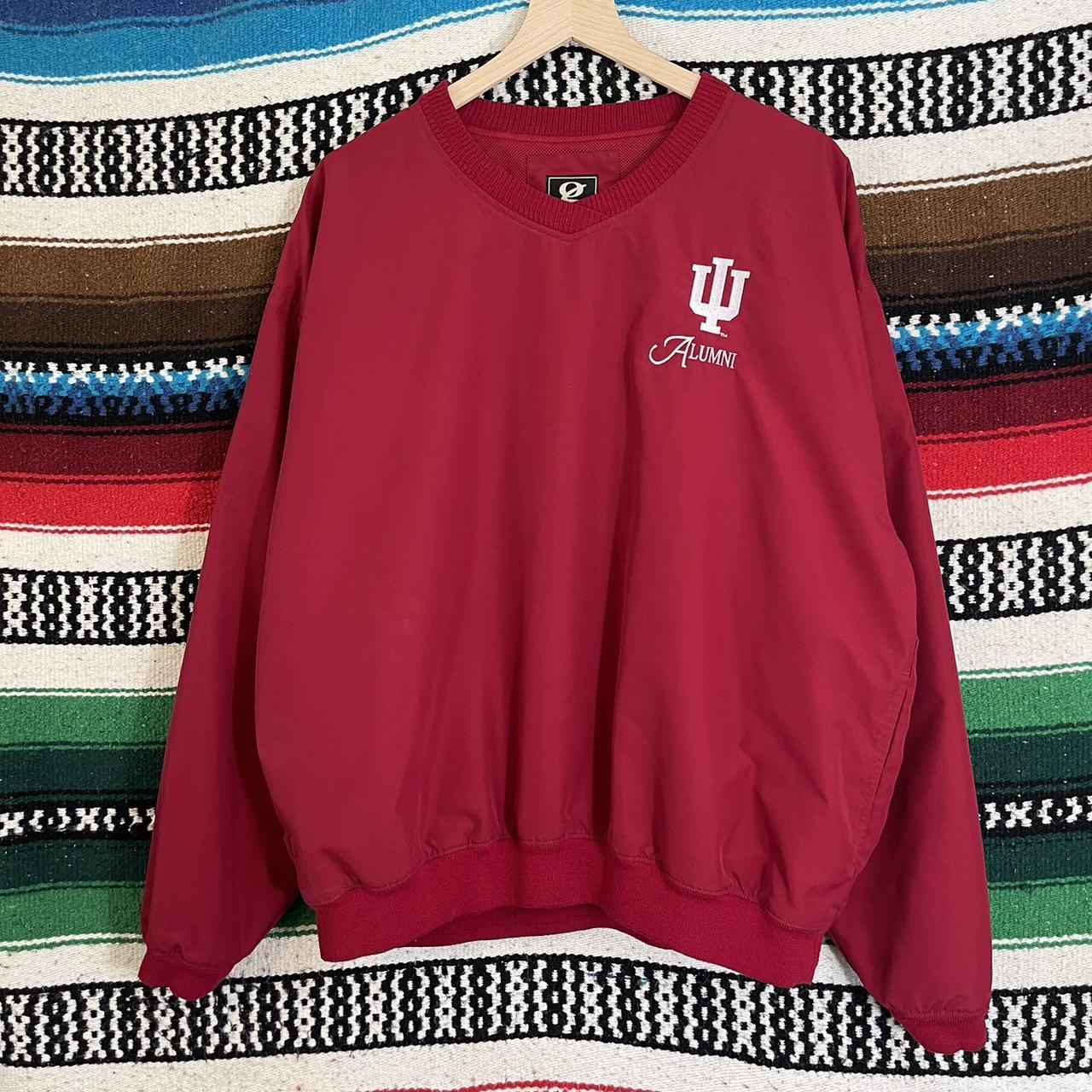 Vintage Indiana university alumni windbreaker... Depop