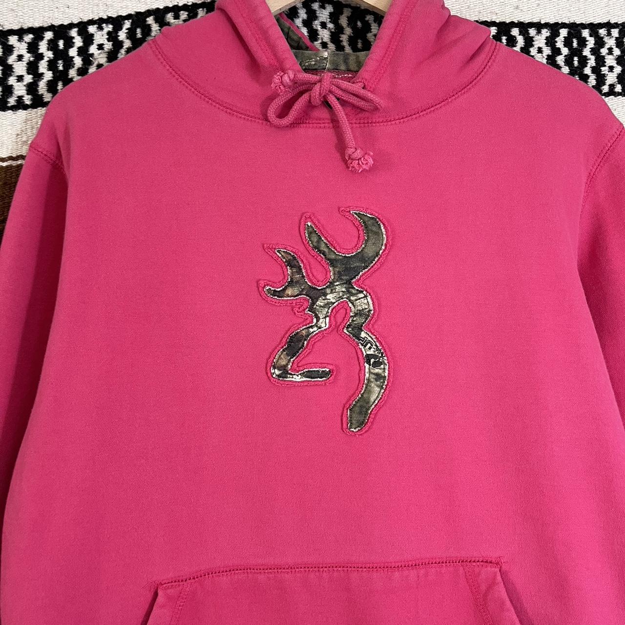 Pink sales browning hoodie