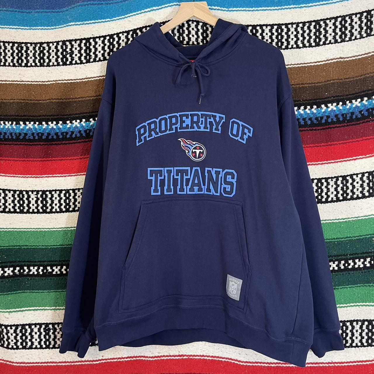 Vintage Y2K Tennessee titans NFL hoodie sweatshirt Depop