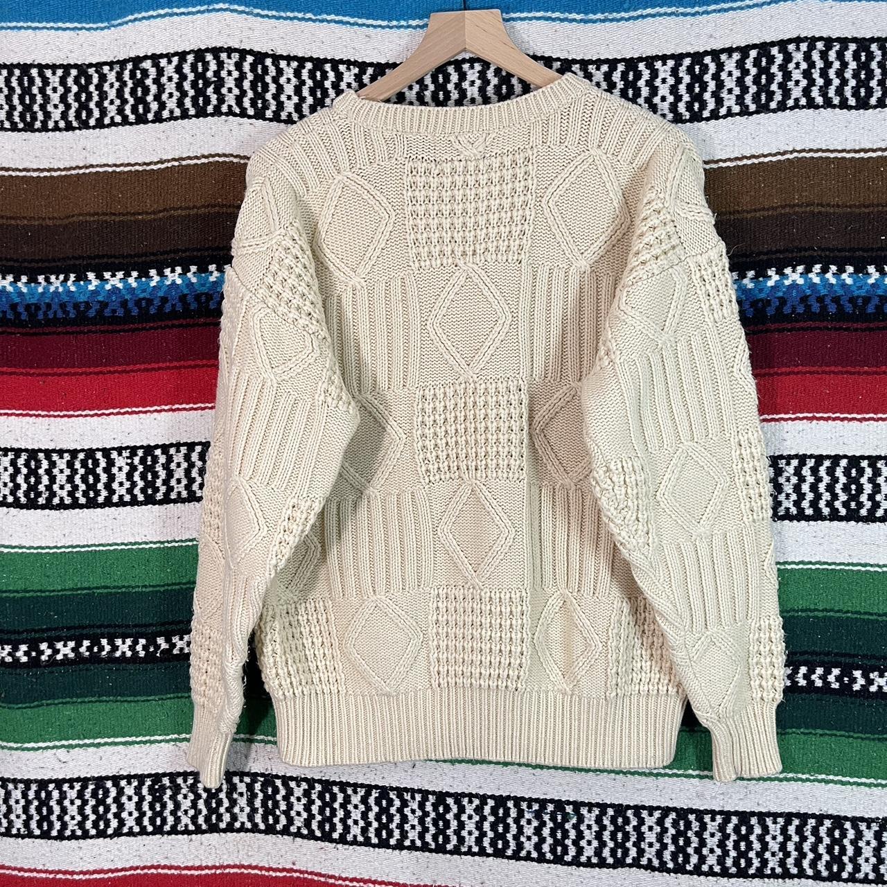 Vintage woods run thick knit unisex crewneck... - Depop