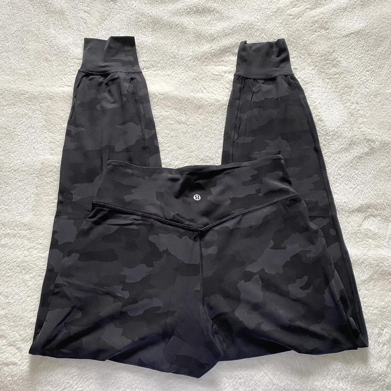 lululemon Align high waisted black camo leggings