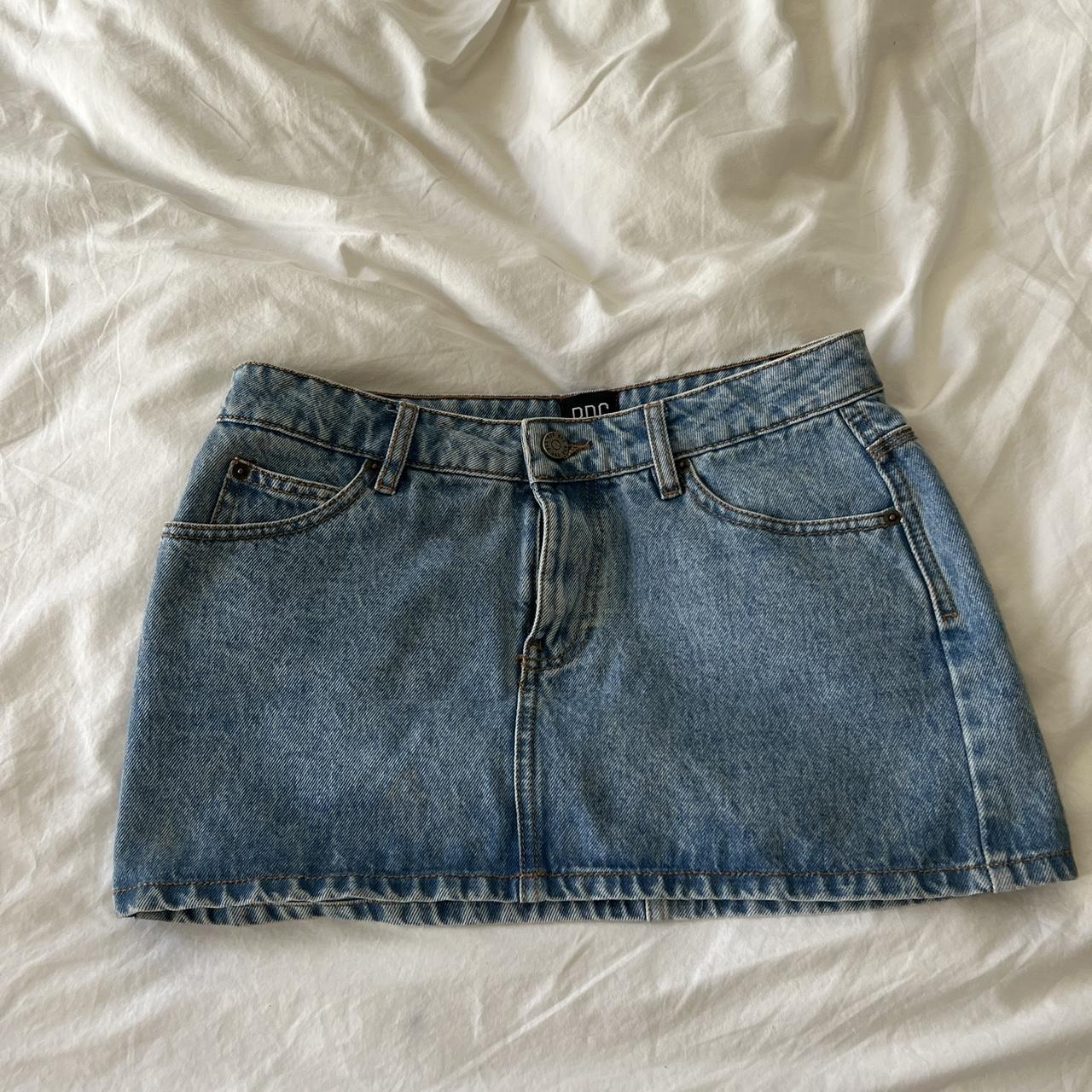 Classic Jean Mini Skirt BDG Denim #miniskirt... - Depop