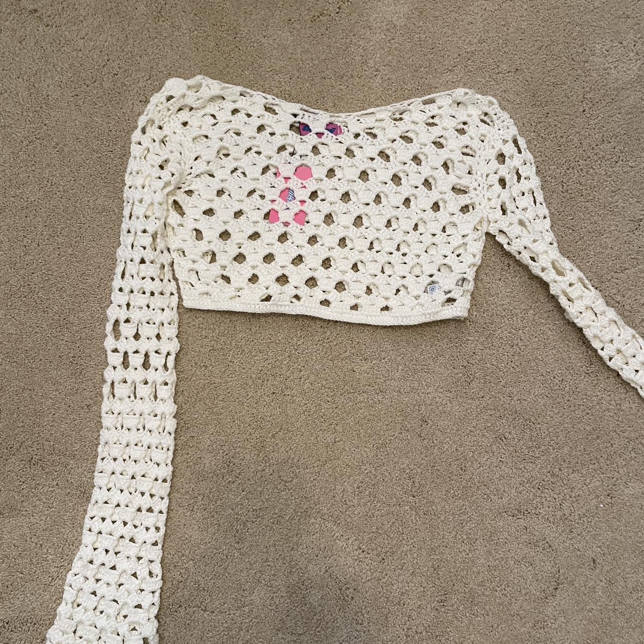 edikted crochet top NEW WITH TAGS never worn size XS/S Depop