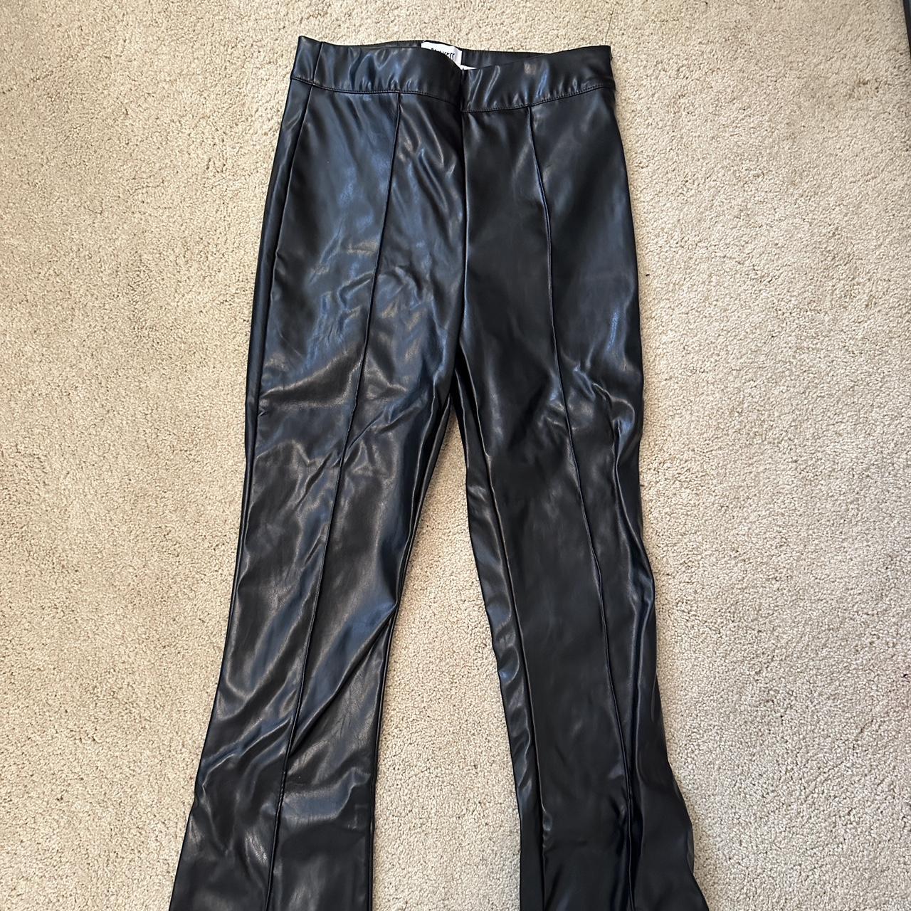 princess polly leather pants size 2 - Depop