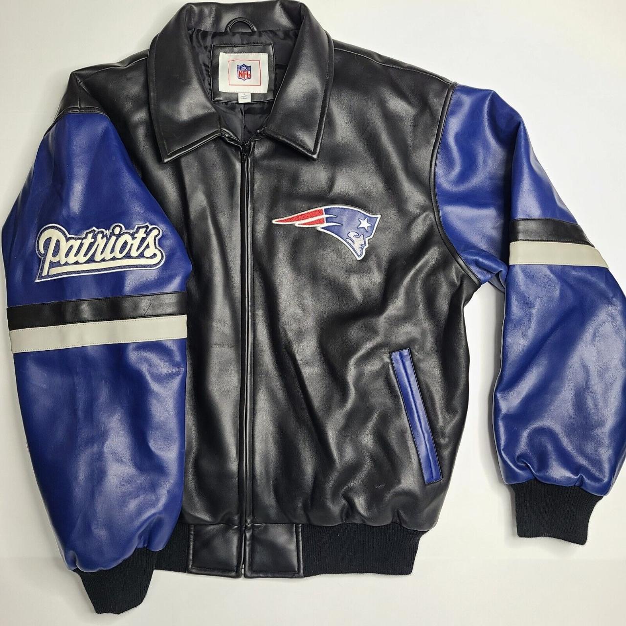 new england patriots leather jacket