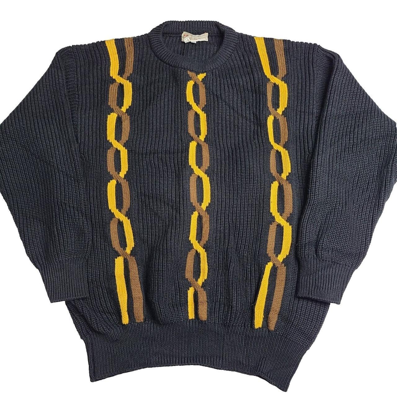 Vintage Gucci Logo Knit Sweater