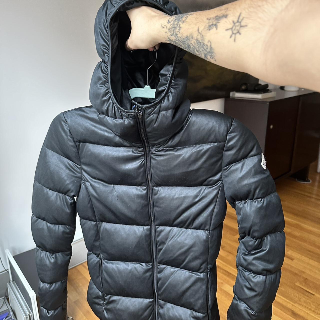 moncler puffer. Size xs, very tight. Inside comic is... - Depop