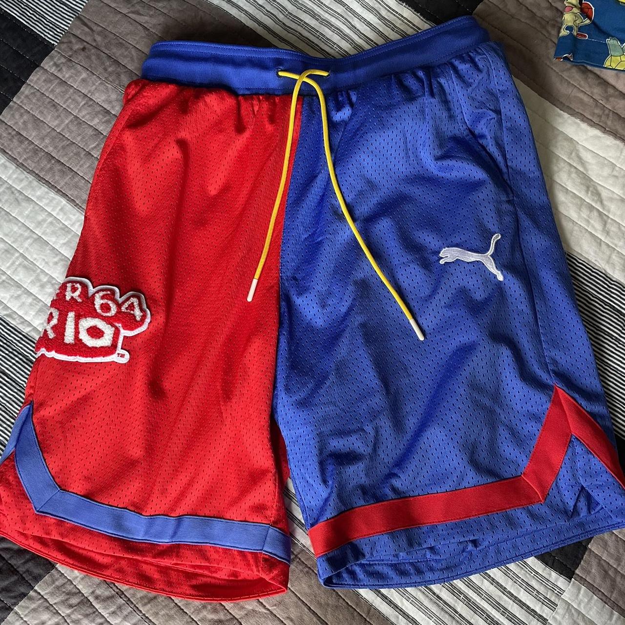 SUPER MARIO 64 X PUMA SHORTS NEVER BEEN Depop