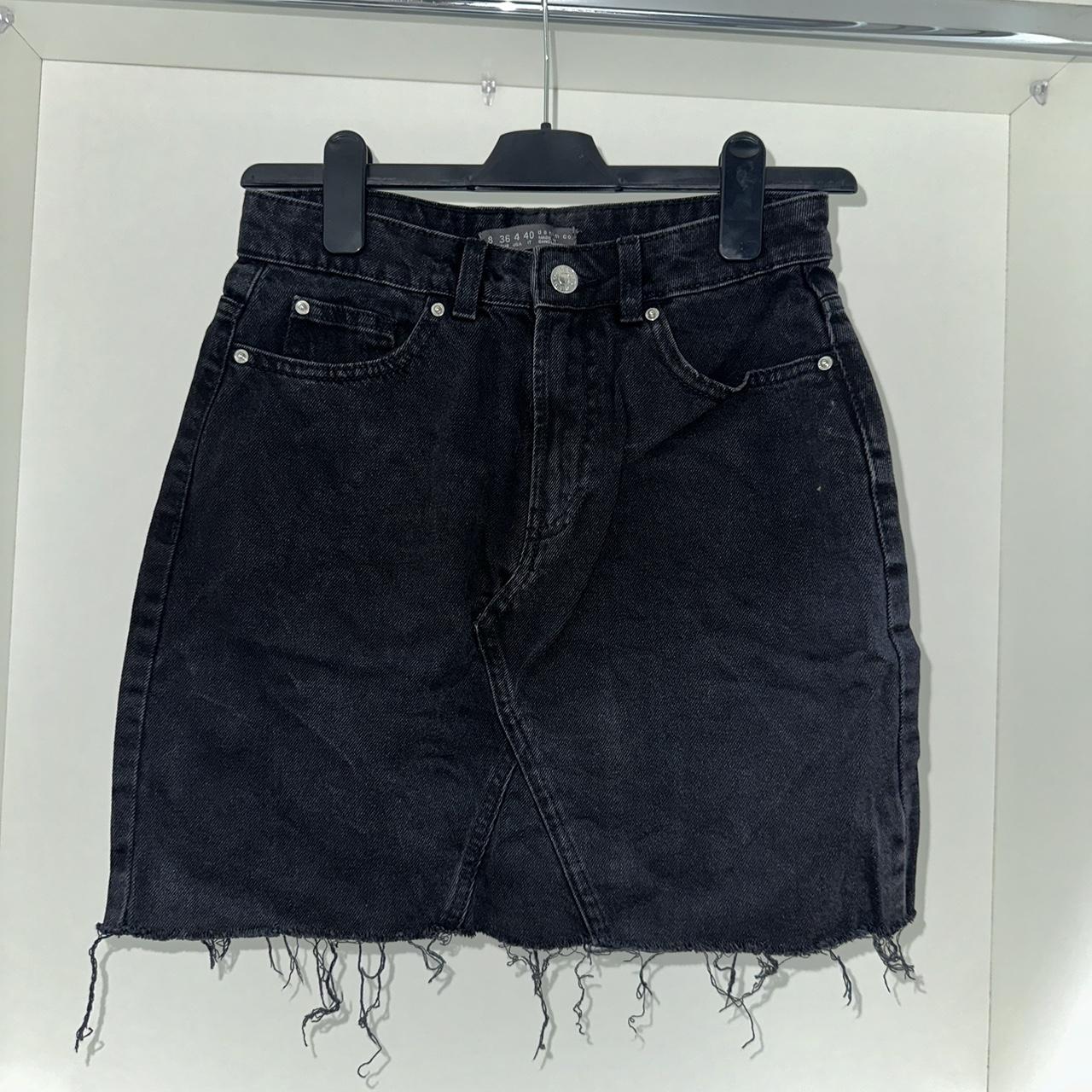 Black denim skirt from primark Great quality and