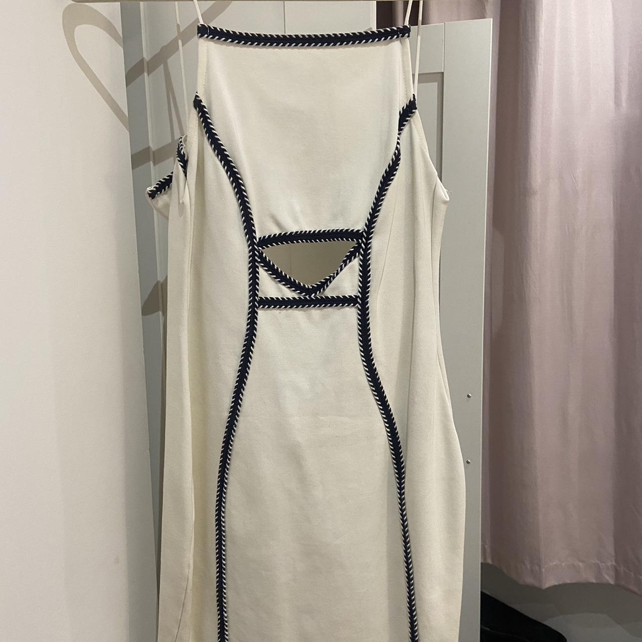 Zara Women S White Dress Depop