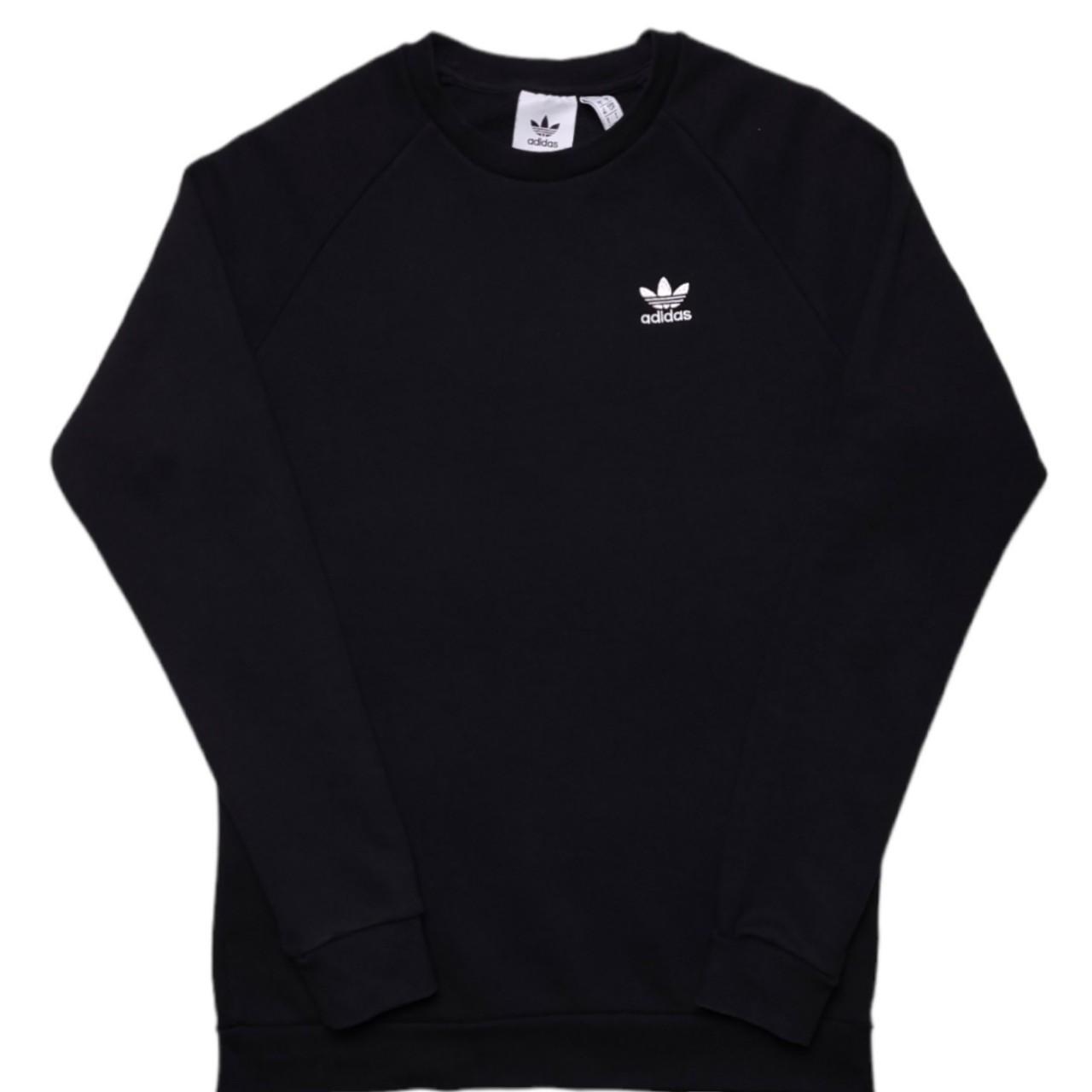 Adidas essential crewneck sweatshirt dv1600... - Depop