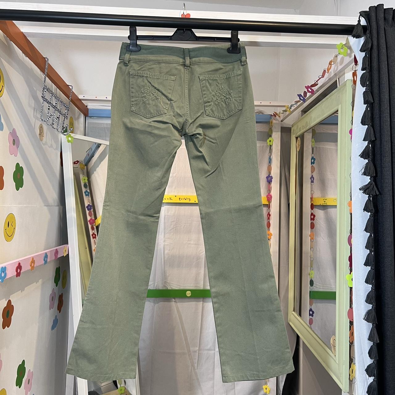 Diesel Women's Khaki Jeans Depop