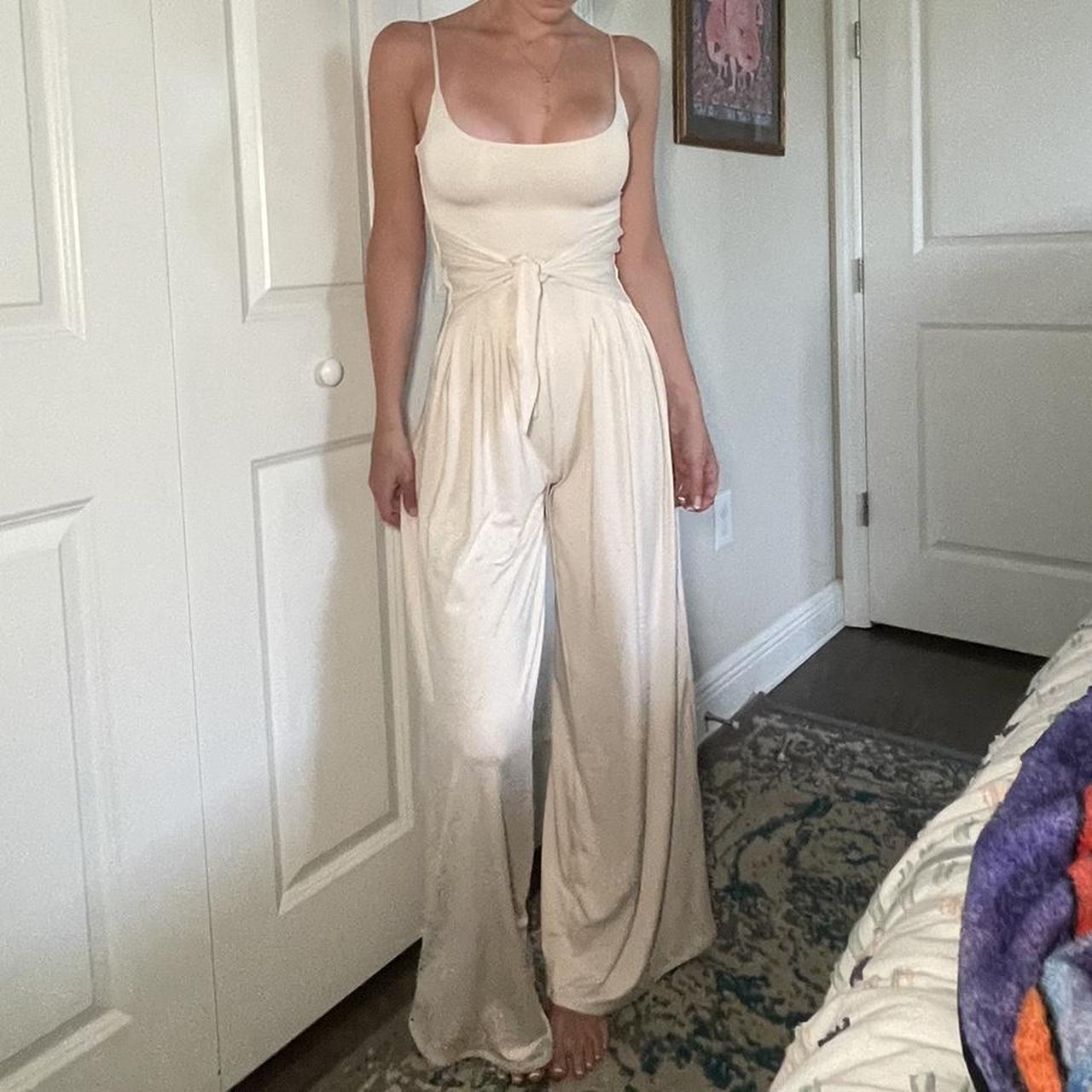 Oh polly jumpsuit with tie waist XXSxs or US 0 UK... Depop