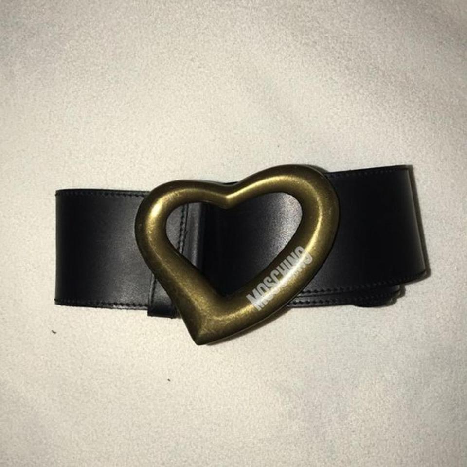 Moschino heart discount belt