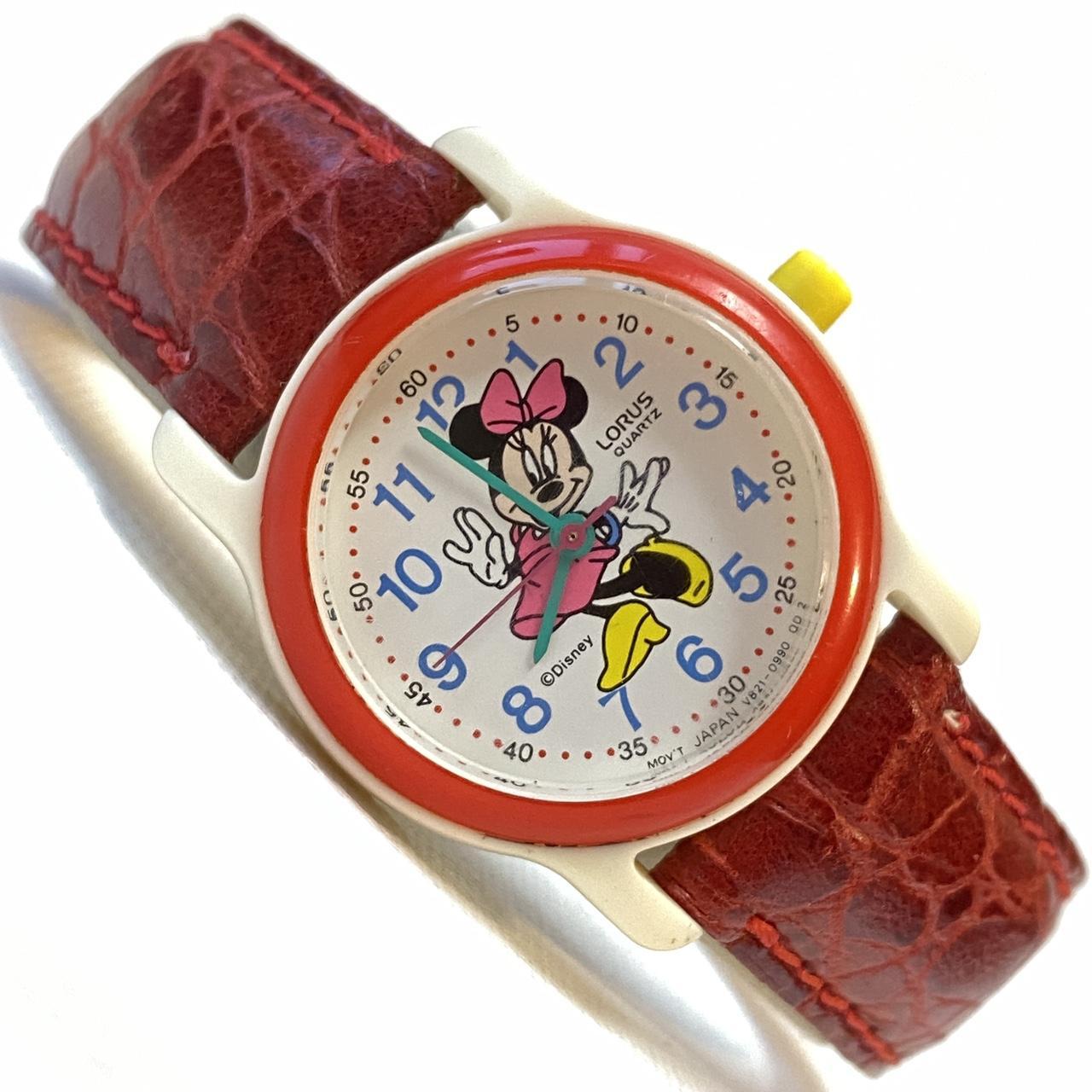 Vintage lorus clearance minnie mouse watch