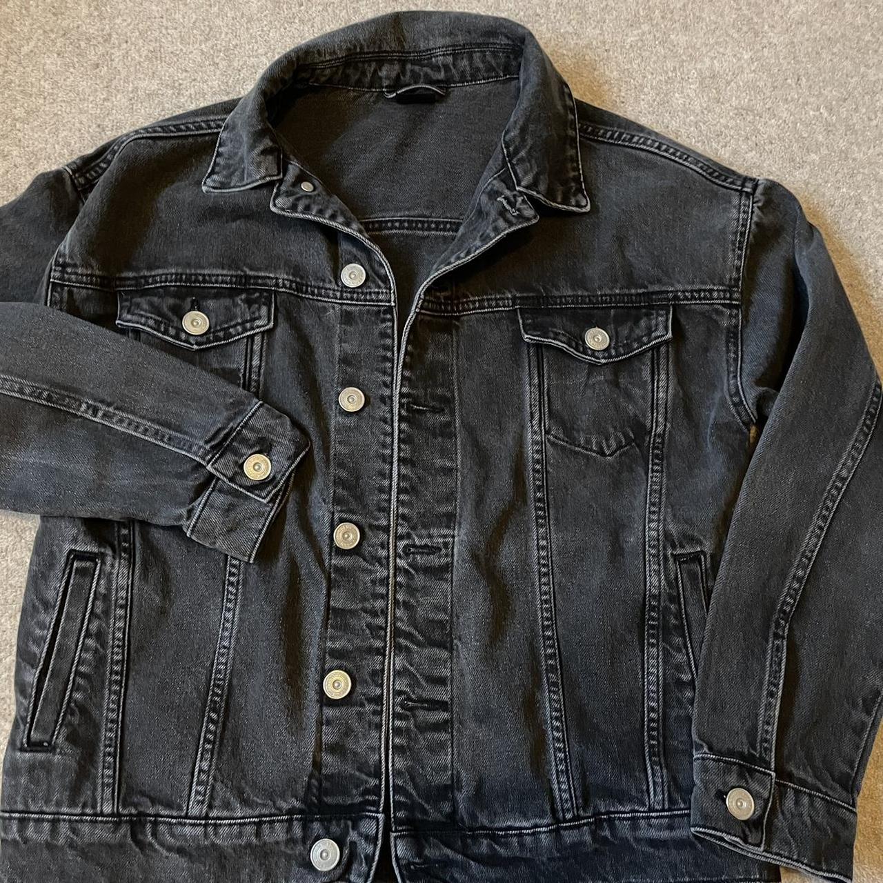 URBAN OUTFITTERS BDG MENS BLACK DENIM JACKET. NO