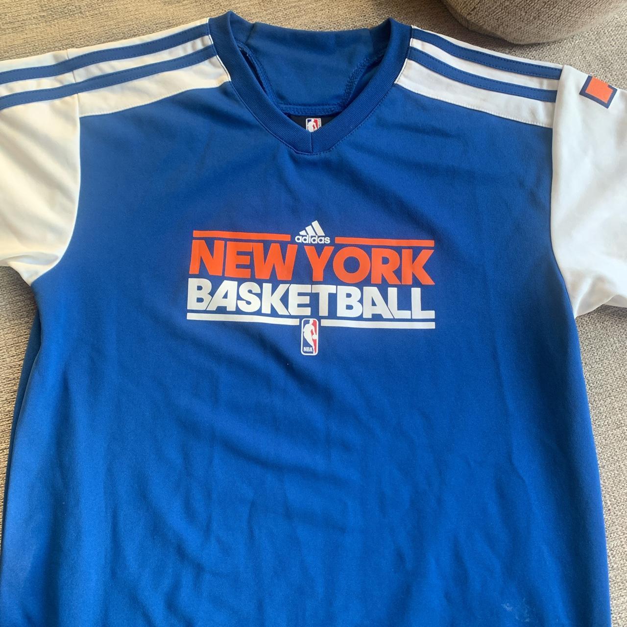 Carmelo Anthony NEW YORK KNICKS ORANGE ADIDAS JERSEY Youth Size 16