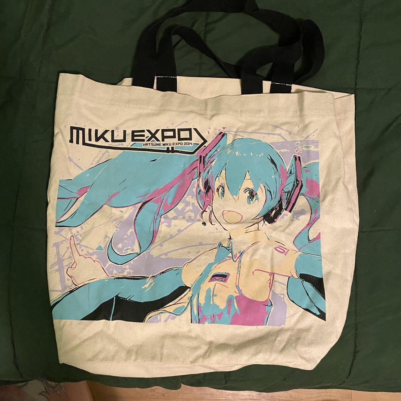 Hatsune Miku official tote bag from Miku Expo 2014.... - Depop