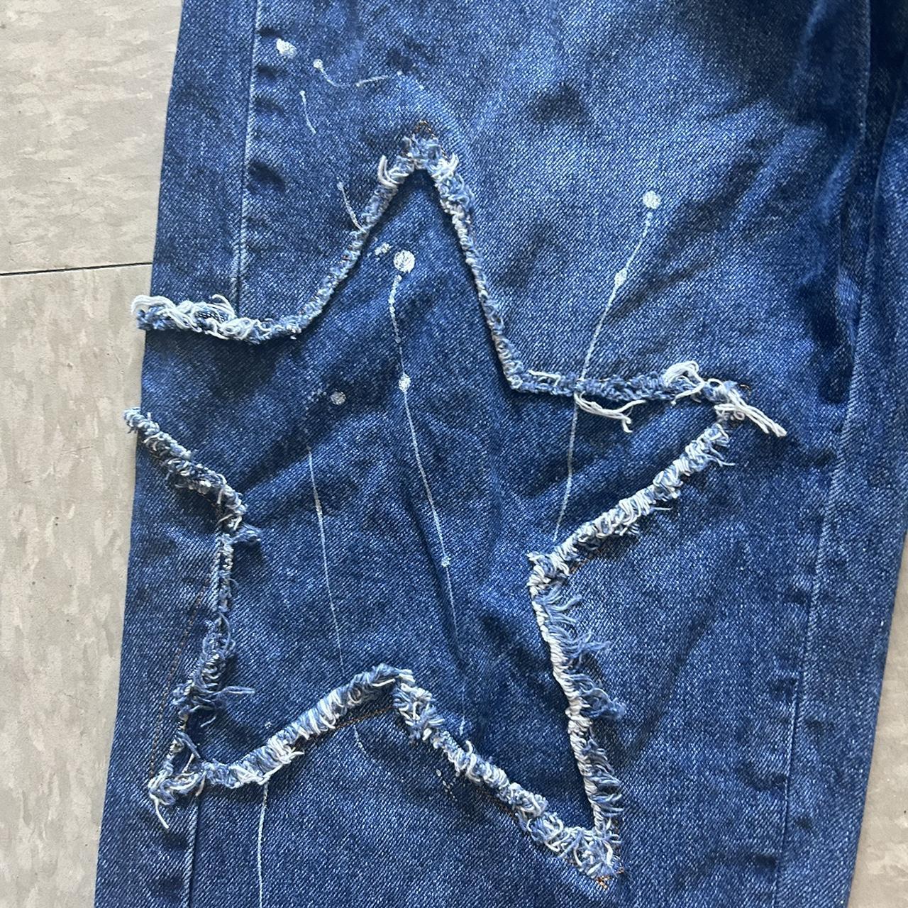 Urban Outfitters Women s Navy Jeans Depop