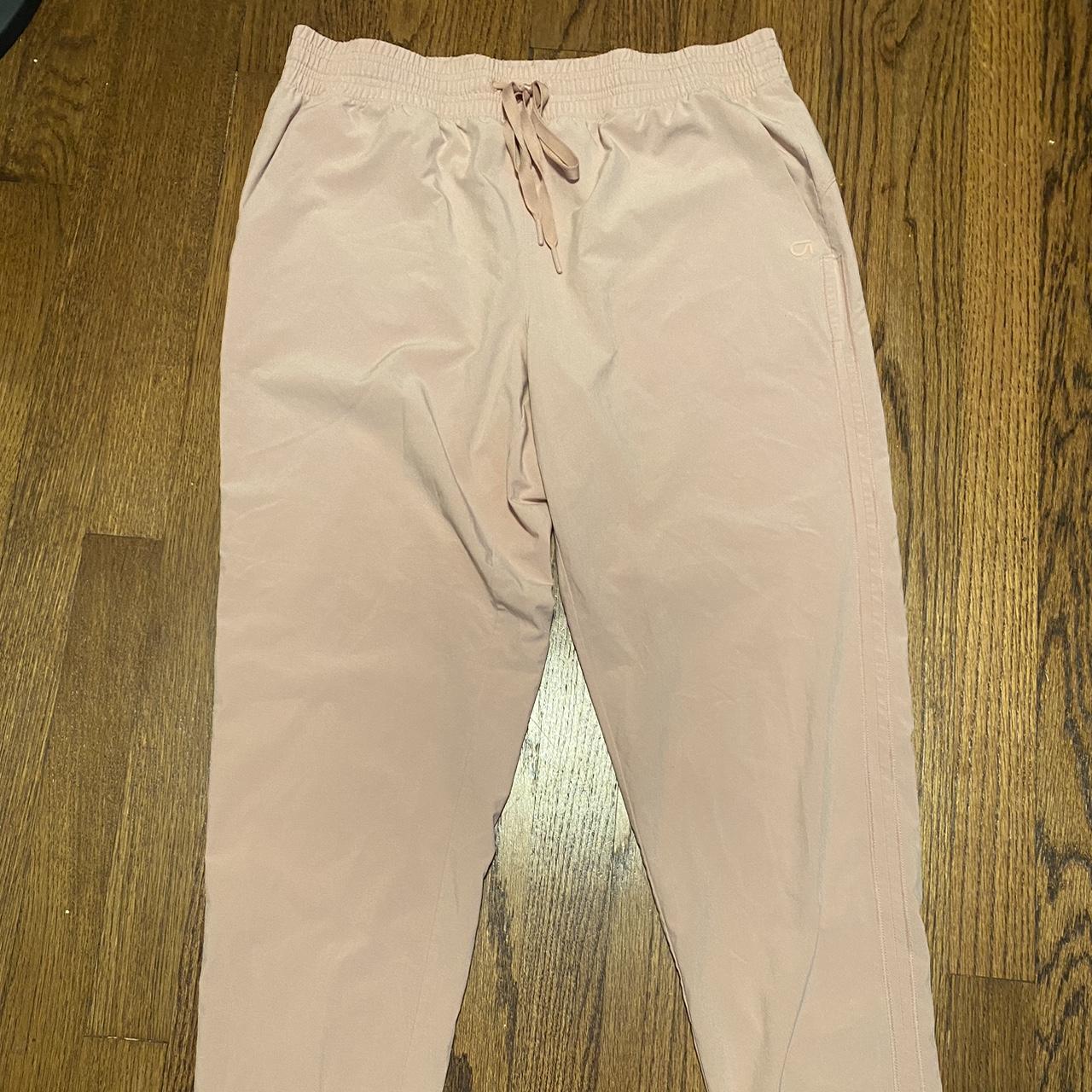 GapFit pink athletic joggers. Lightweight and - Depop