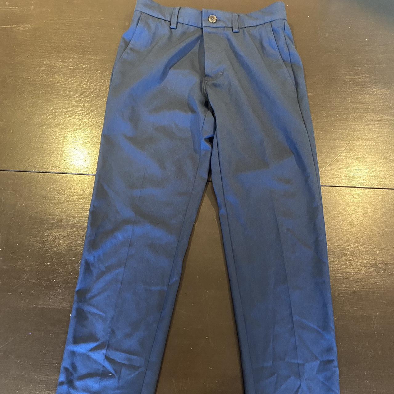 Blue chinos / dress pants / slacks Size: 28 x 30 - Depop