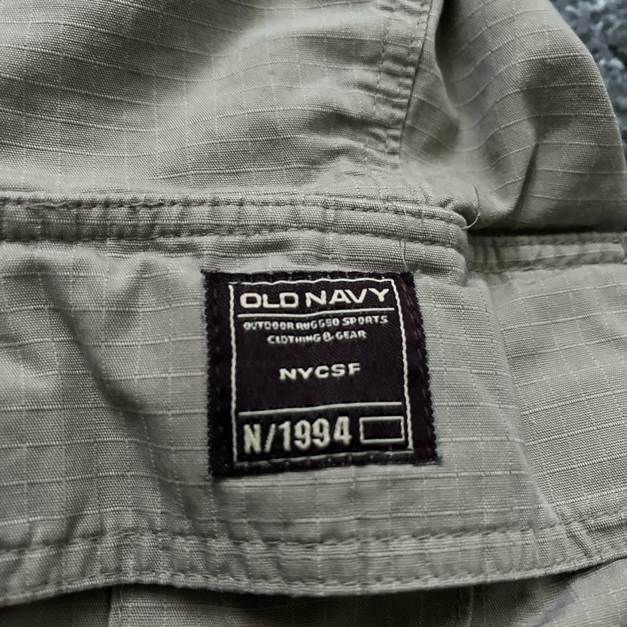 Old Navy Men's Khaki Trousers Depop