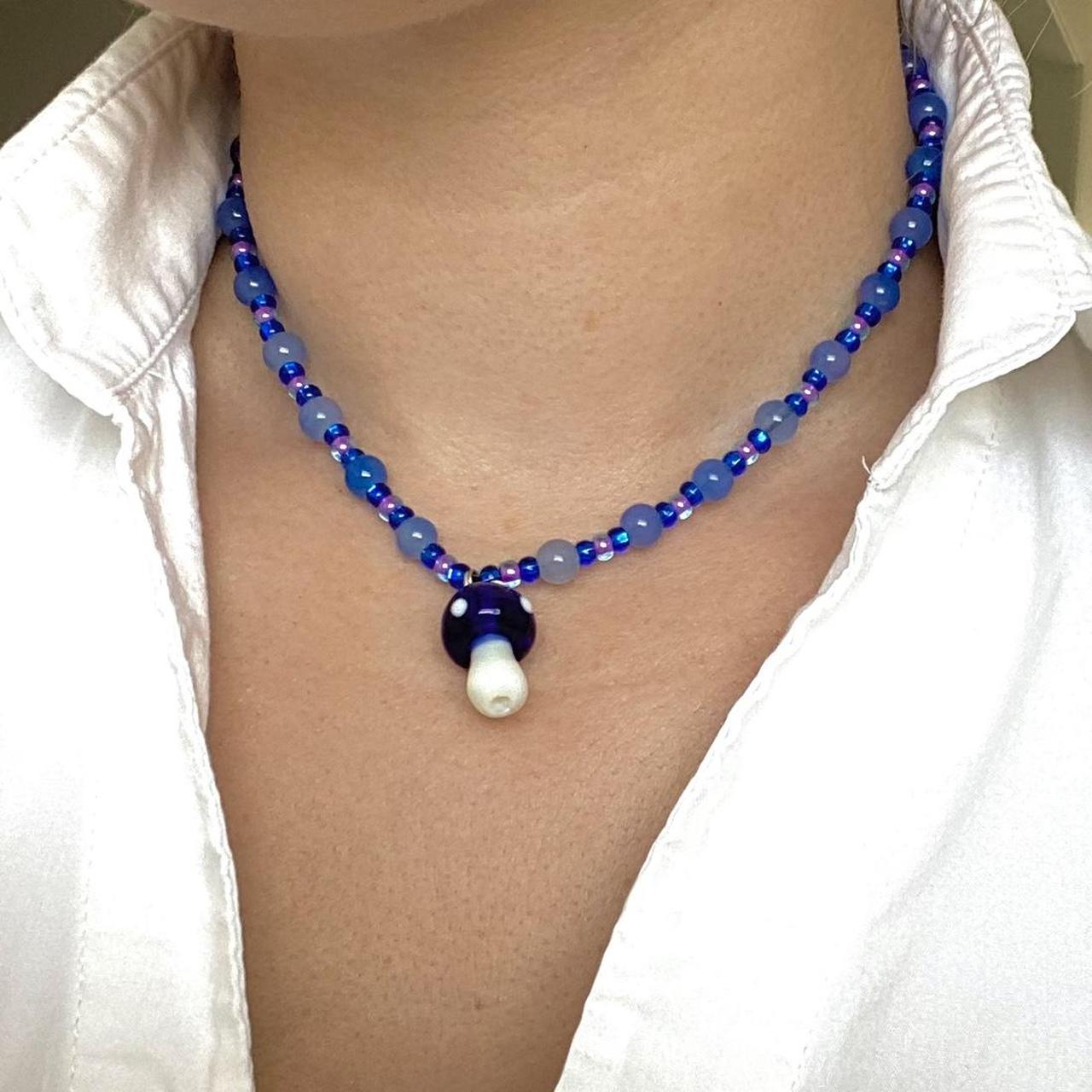 89th + Madison Women's Blue and Purple Jewellery Depop