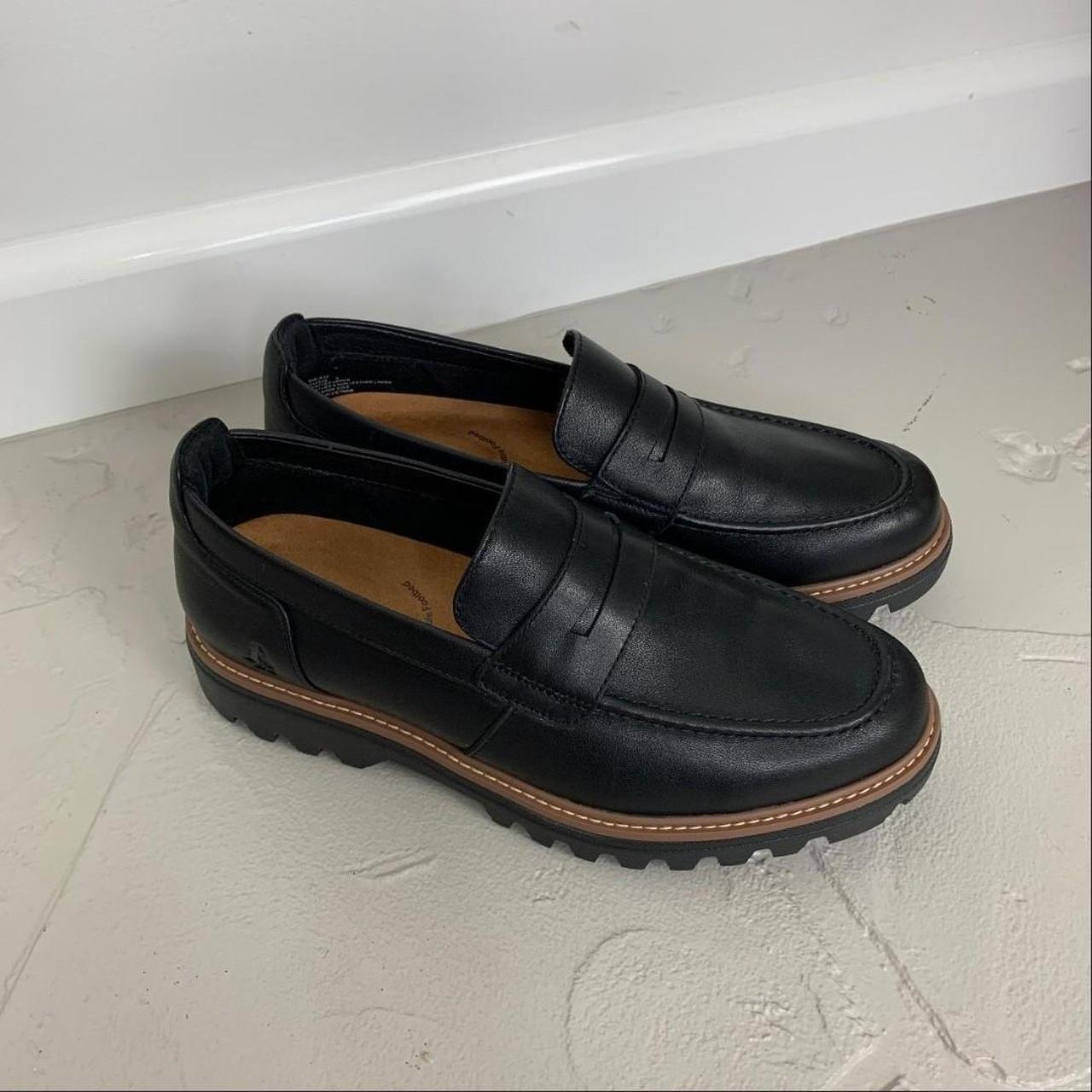 Hush Puppies Leather 'Beau' Loafers Repop, see... - Depop