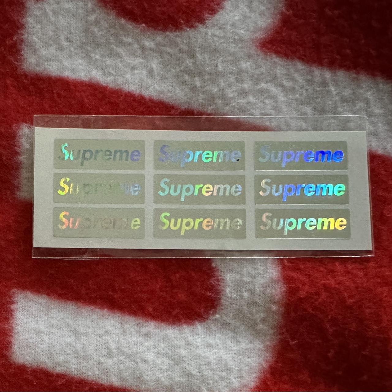 Supreme Box Supreme Holographic Supreme 2006 Blue On Yellow