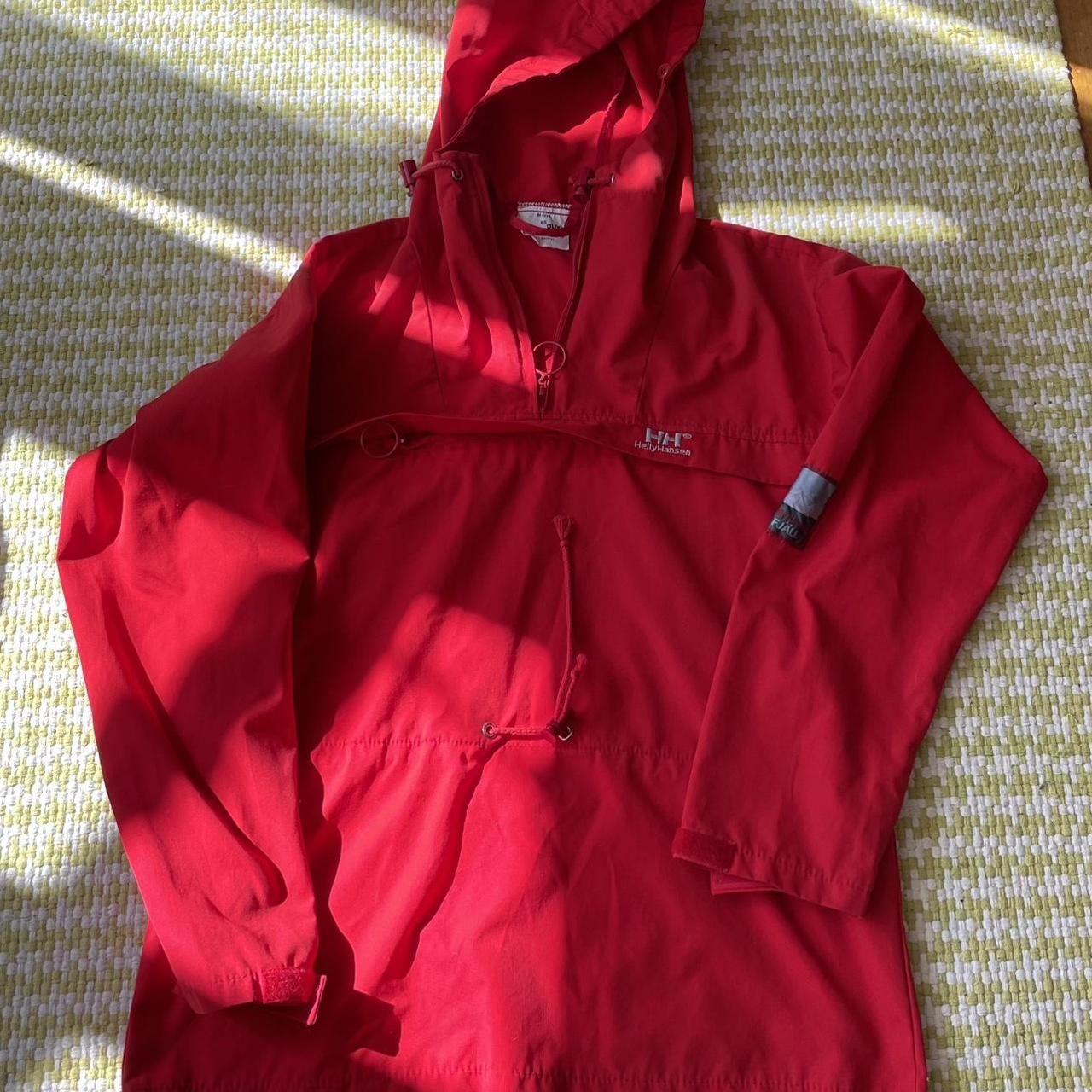 Techy Red Helly Hansen Jacket XS man’s overhead... - Depop