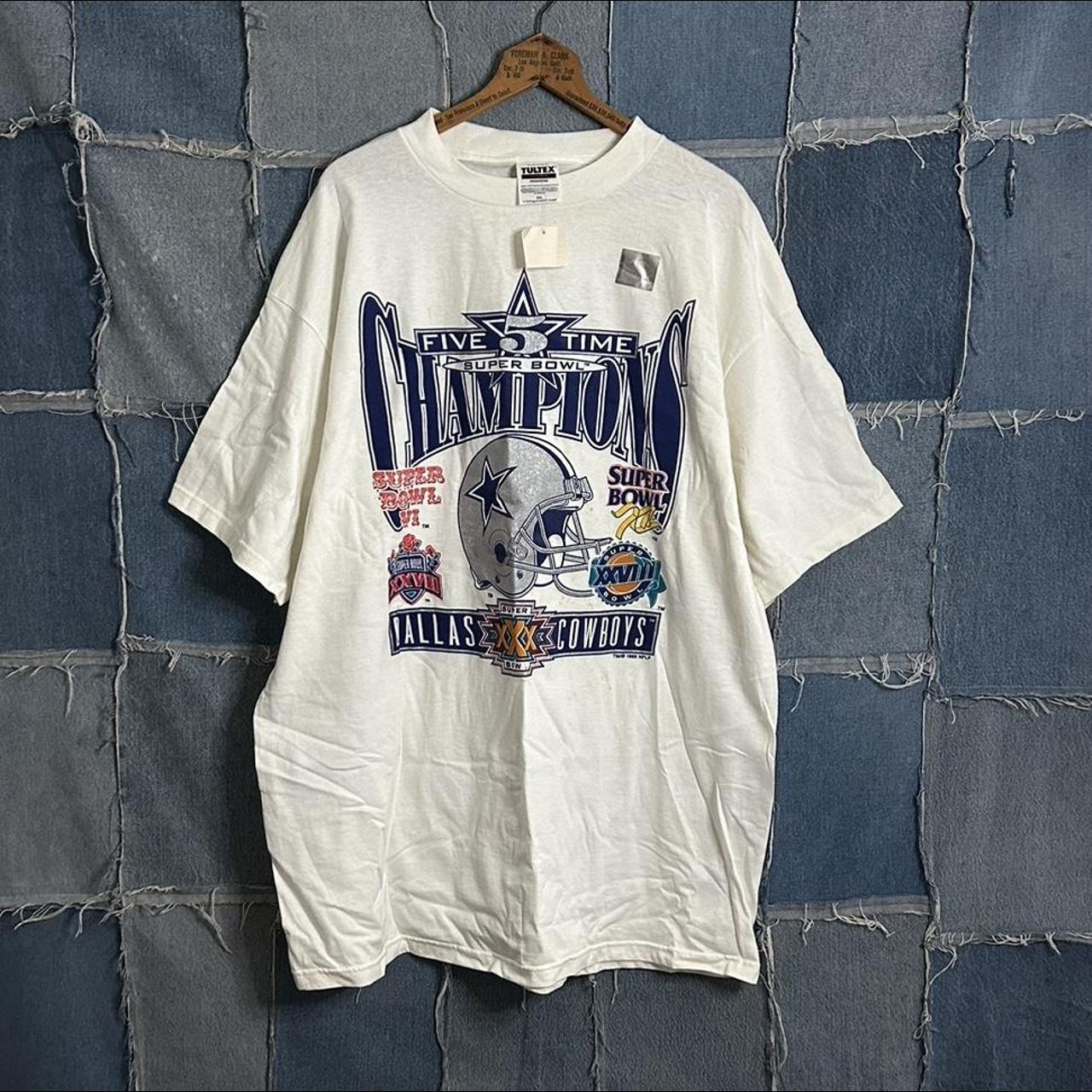 Vintage NFL gray Dallas Cowboys tshirt Size: 2XL / - Depop