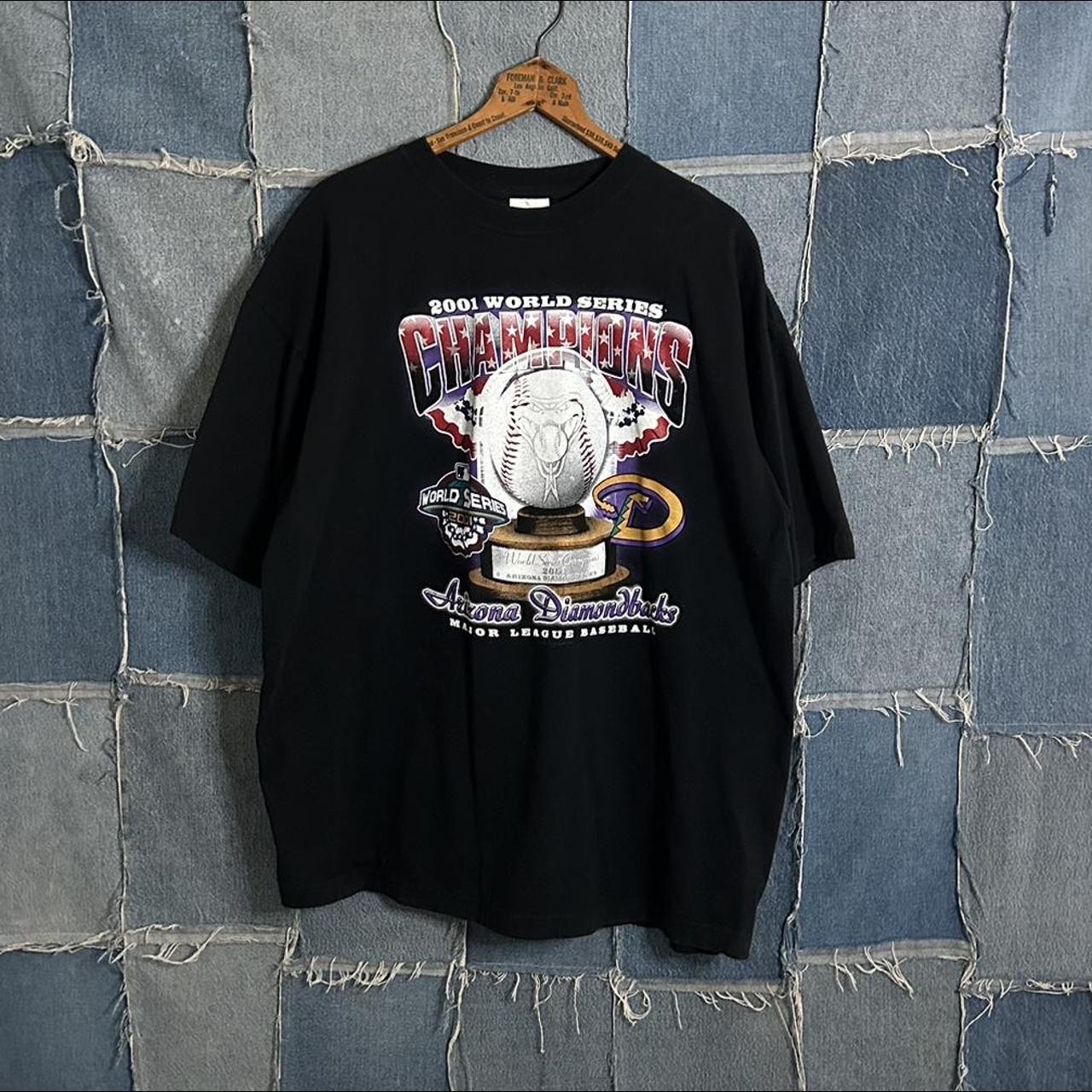 Arizona Diamondbacks Vintage 2001 MLB World Series - Depop