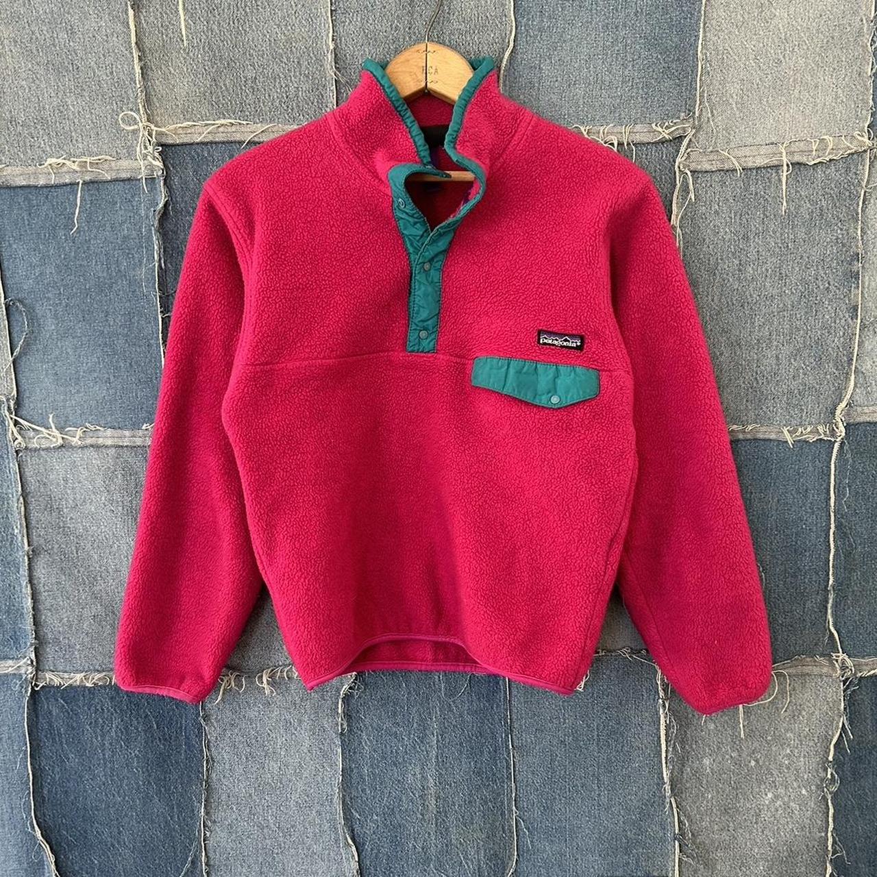 Vintage 90s Patagonia Synchilla Snap T Fleece , No...