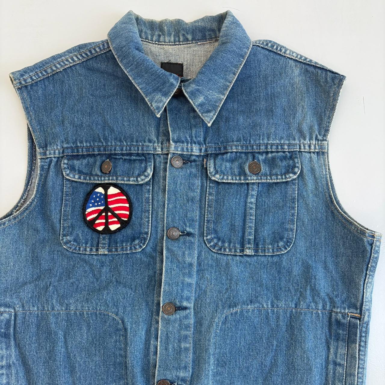 Levi's Men's Vest - Blue - M – Vintage 70s Levi’s… - image 2
