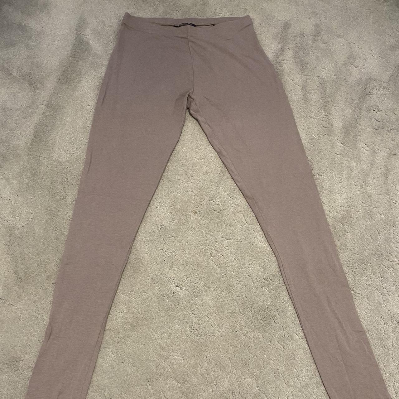 H&M Women's Brown Leggings Depop