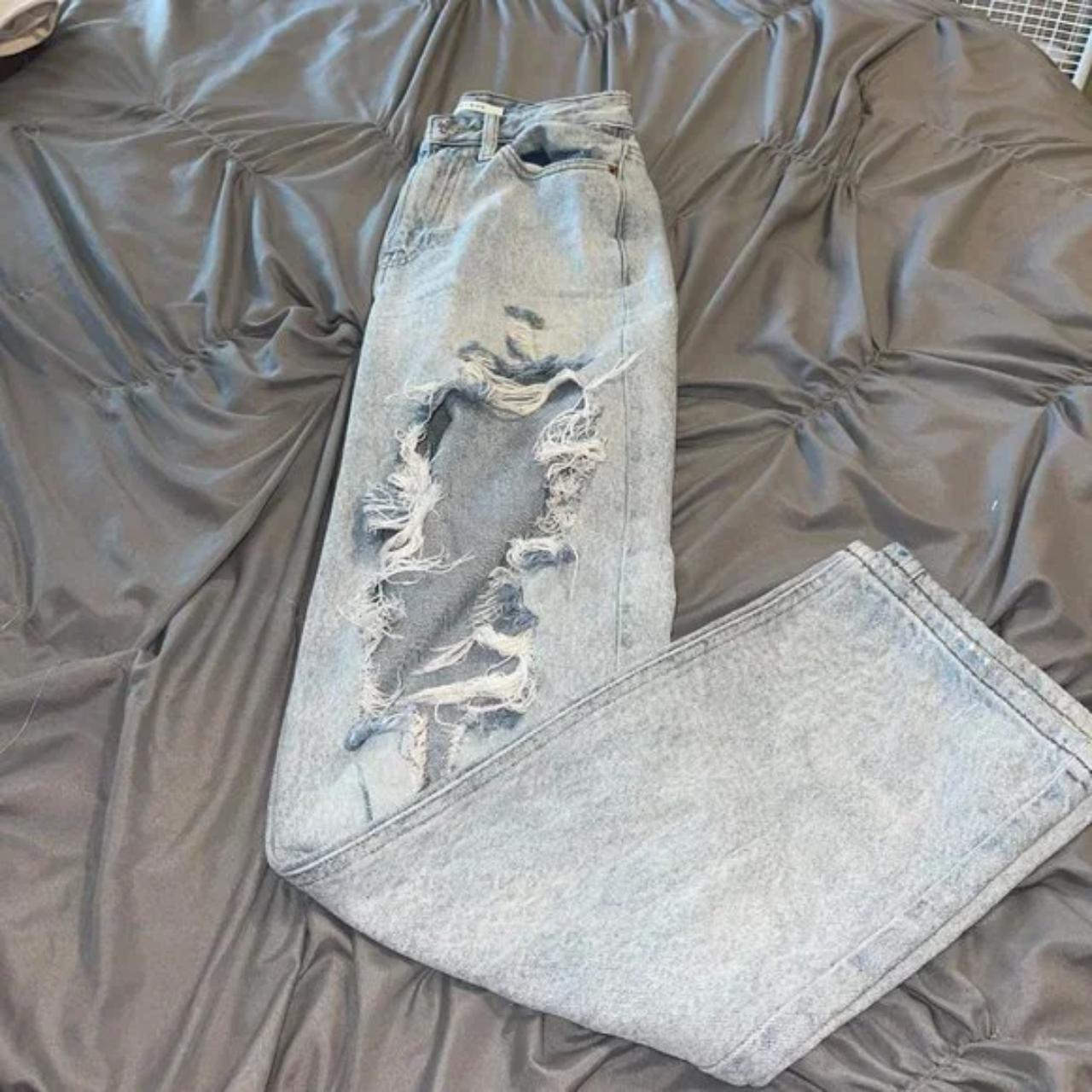 Pacsun Women's 90’s Boyfriend Jeans Denim... Depop