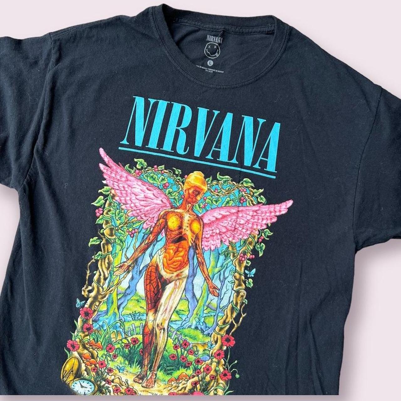 nirvana shirt spencer's