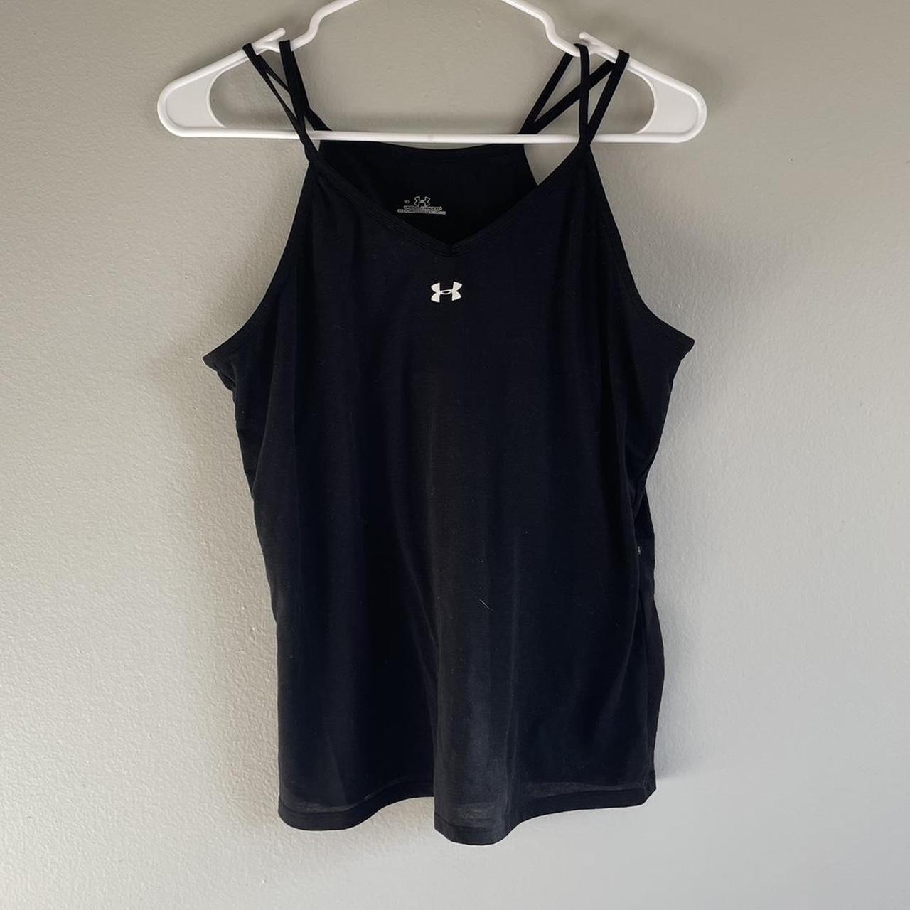 under armor workout tank top - size large - great... - Depop
