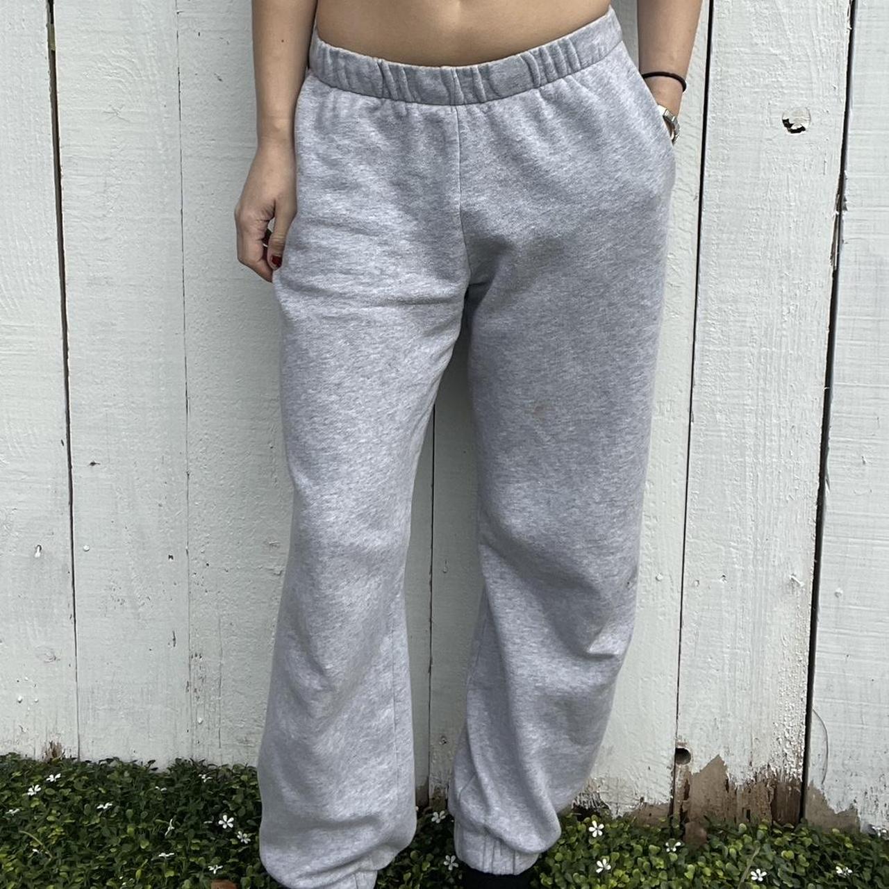 Brandy Melville Grey Sweatpants Such Comfortable Depop   P0 