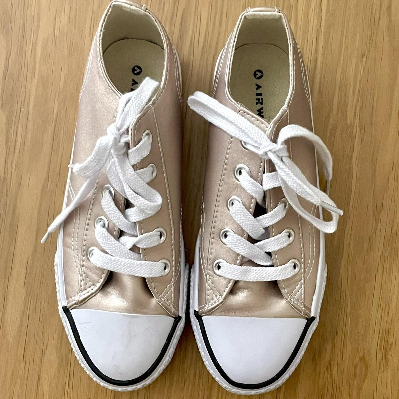 Converse Airwalk Rose Gold Shoes great condition l. Depop