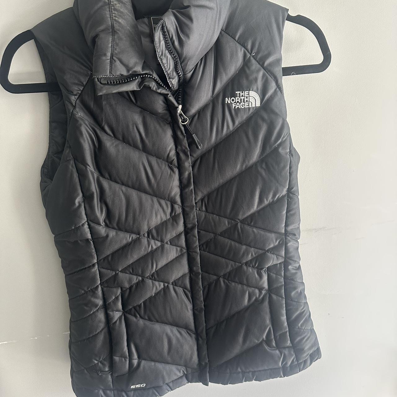 Black north face puffer vest. Purchased from... - Depop