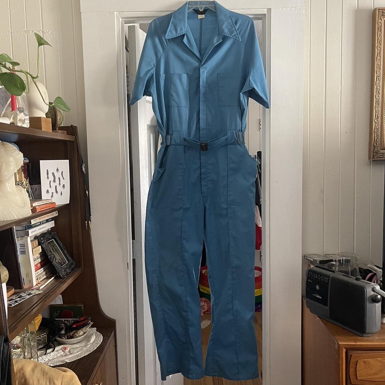 Vintage Overalls Coverall Pools Sandorized Usa Jumpsuit Button Up Finck Lot  (2)