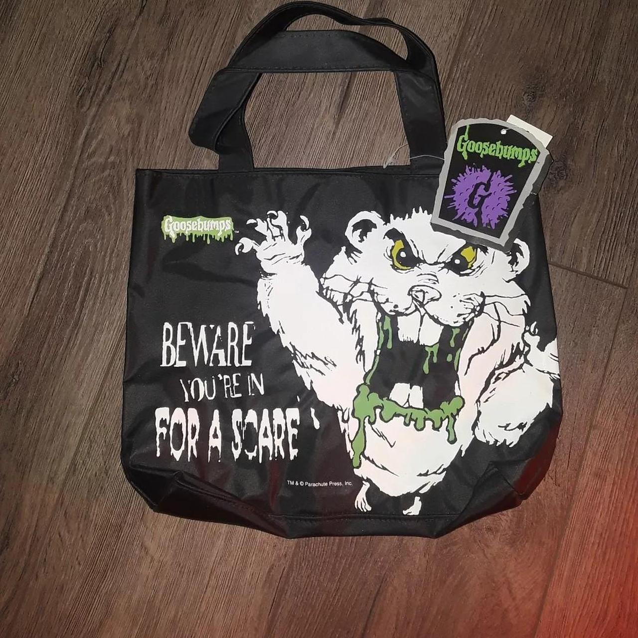 Vintage goosebumps outlet vinyl tote